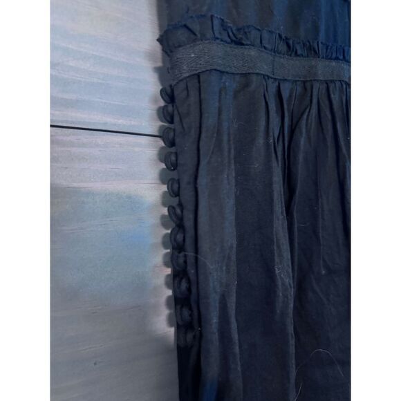 Johnny Was Joystick Embroidered Handmade Dress Women's Size Medium Black - Picture 8 of 8